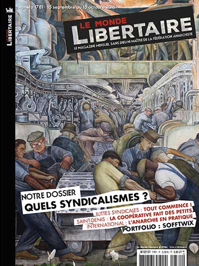 Le Monde Libertaire mensuel n°1781