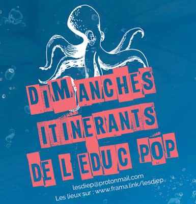 Dimanche 15 septembre 2019, l’Etoile Noire reçoit une séance des “Dimanches itinérants de l’Educ Pop”