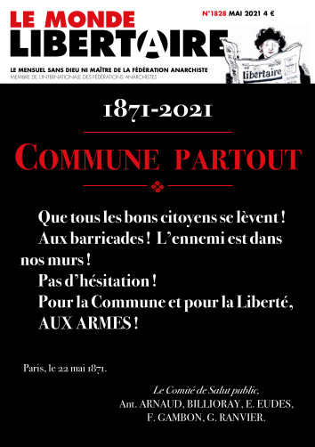 Le Monde Libertaire N°1828