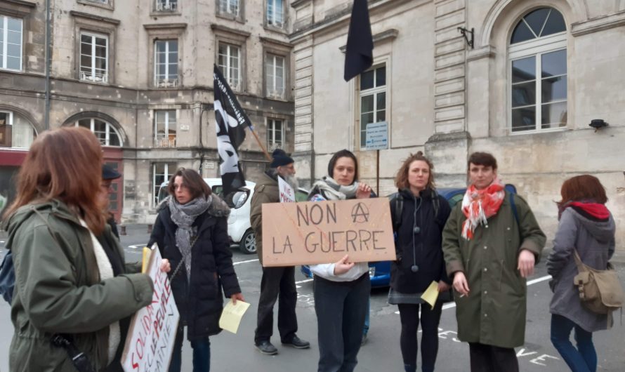 Rassemblement En Soutien Au Peuple Ukrainien