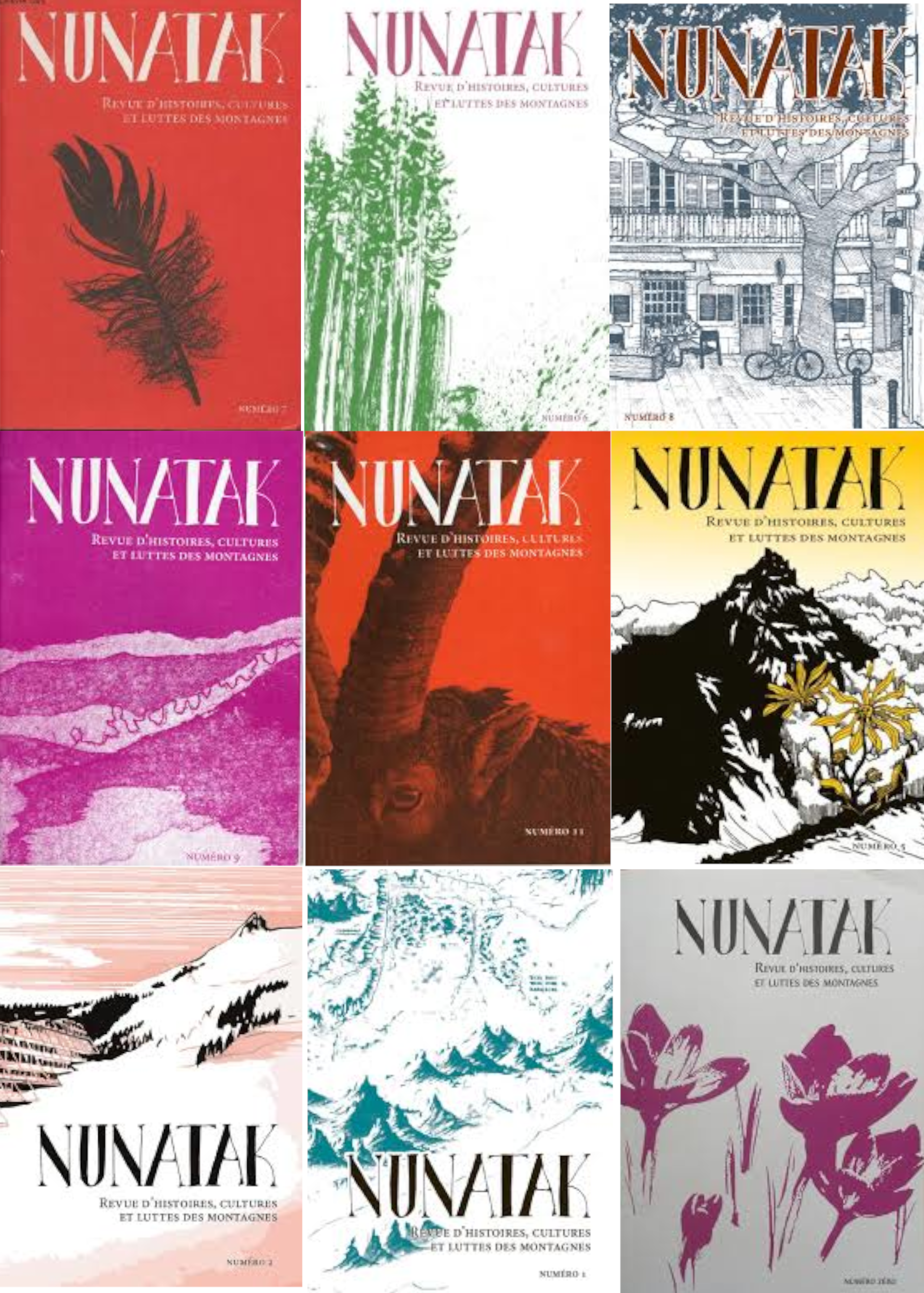 Nunatak, une revue d’histoires, cultures et luttes des montagnes
