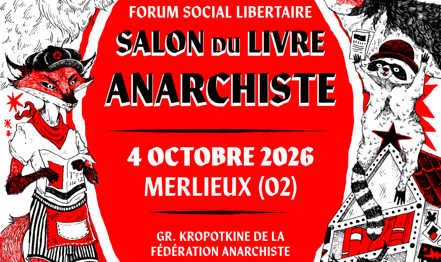 Salon du Livre anarchiste 2026